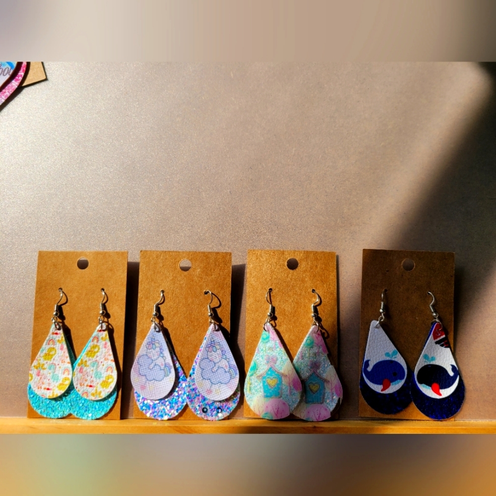 Handmade Children's Earrings Bundle